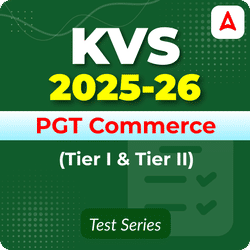 KVS PGT Commerce (Tier I & II) Mock Test 2025