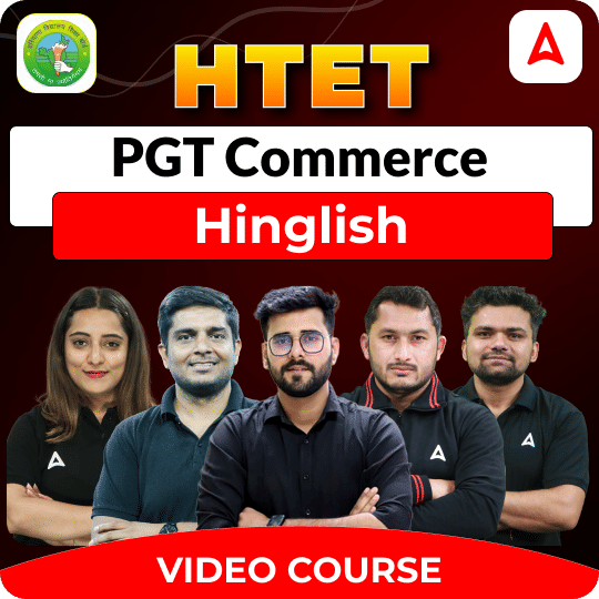HTET  PGT Commerce | Video Course by Adda247