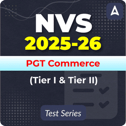 NVS PGT Commerce (Tier I & II) Mock Test 2025