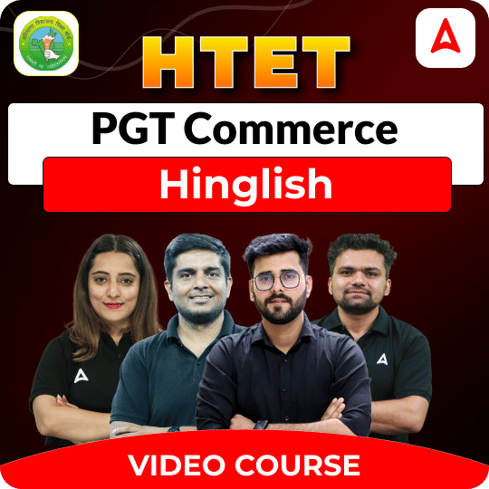 HTET  PGT Commerce | Video Course by Adda247