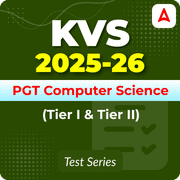 KVS PGT Computer Science (Tier I & II) Mock Test 2025-2026