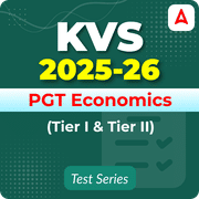 KVS PGT Economics (Tier I & II) Mock Test 2025-2026