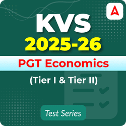 KVS PGT Economics (Tier I & II) Mock Test 2025