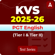 KVS PGT English (Tier I & II) Mock Test 2025-2026