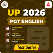 UP PGT English 2026 Mock Test
