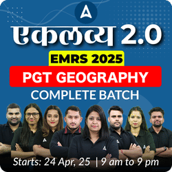एकलव्य 2.0 | EMRS 2025 PGT GEOGRAPHY | LIVE + RECORDED CLASSES BY ADDA247