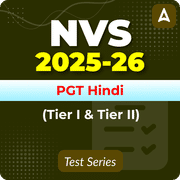 NVS PGT Hindi (Tier I & II) Mock Test 2025-2026