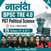 नालंदा | BPSC TRE 4.0 Political Science PGT (Class: 11th & 12th) Complete Batch 2026 | Online Live + Recorded Classes by Adda 247