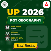 UP PGT Geography 2026 Mock Test