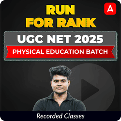 RUN FOR RANK I UGC NET 2025 PHYSICAL EDUCATION BATCH | RECORDED CLASSES BY ADDA 247