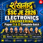 शंखनाद : SSC JE Electronics Engineering 2026 | Foundation Batch Live +eBooks + Test Series | Hinglish Online Live Classes By Adda247