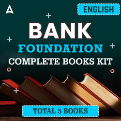 Bank Foundation 2025 Complete Books Kit (English Medium) By Adda247