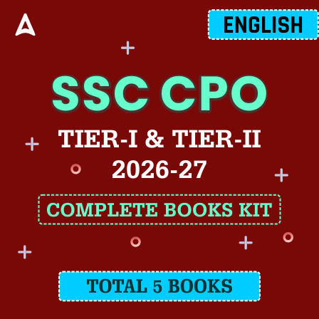 SSC CPO Tier-I & II 2026-27 Complete Books Kit(English Printed Edition) by Adda247