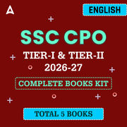 SSC CPO Tier-I & II 2026-27 Complete Books Kit(English Printed Edition) by Adda247