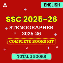 SSC Stenographer Grade C & D 2025-26 Complete Books Kit(English Printed Edition) by Adda247