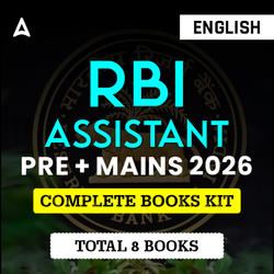 RBI Assistant Pre + Mains  | Complete Books Kit(English printed Edition) by Adda247