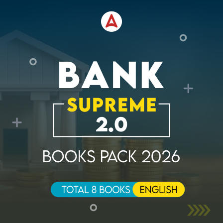 Bank Supreme 2.0 Books Pack 2026-27 (English Printed Edition) by Adda247
