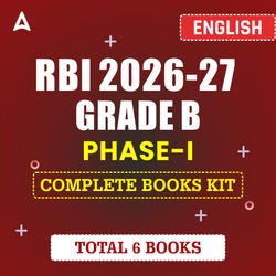 RBI Grade B Phase-I 2026-27 Complete Books Kit (English Printed Edition) by Adda247