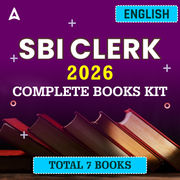 SBI Clerk 2026 Complete Books Kit (English Printed Edition) By ADDA247