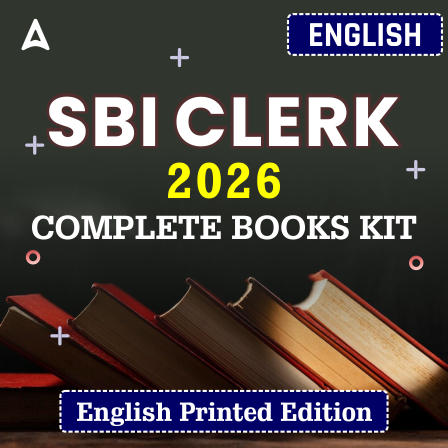 SBI Clerk 2026 Complete Books Kit (English Printed Edition) By ADDA247