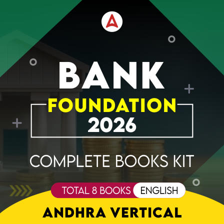 Bank Foundation 2026 Complete Books Kit-Andhra vertical (English Medium) By Adda247