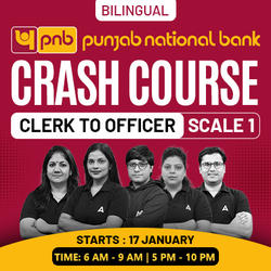 Crash Course | Punjab National Bank | Clerical to Officer Scale 1 | Bilingual | Online Live Classes by Adda 247