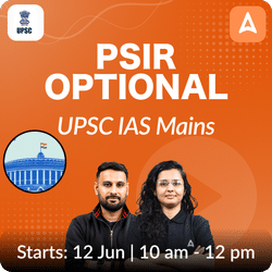 PSIR Optional UPSC CSE IAS | Online Coaching Live Batch based on latest exam pattern By Adda247 IAS