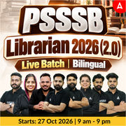 PSSSB Librarian 2026 (2.0) Live Batch | Bilingual | Online Live Classes by Adda 247