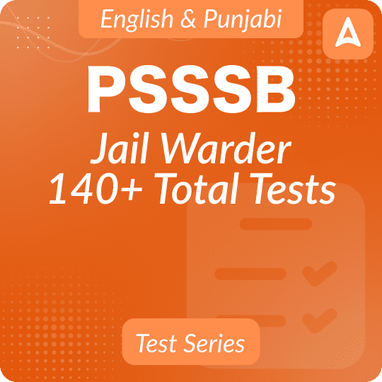 PSSSB Jail Warder Test Series by Adda247