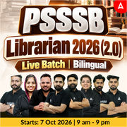 PSSSB Librarian 2026 (2.0) Live Batch | Bilingual | Online Live Classes by Adda 247