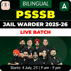 PSSSB Jail Warder 2025-26 Live Batch | Bilingual | Online Live Classes by Adda 247