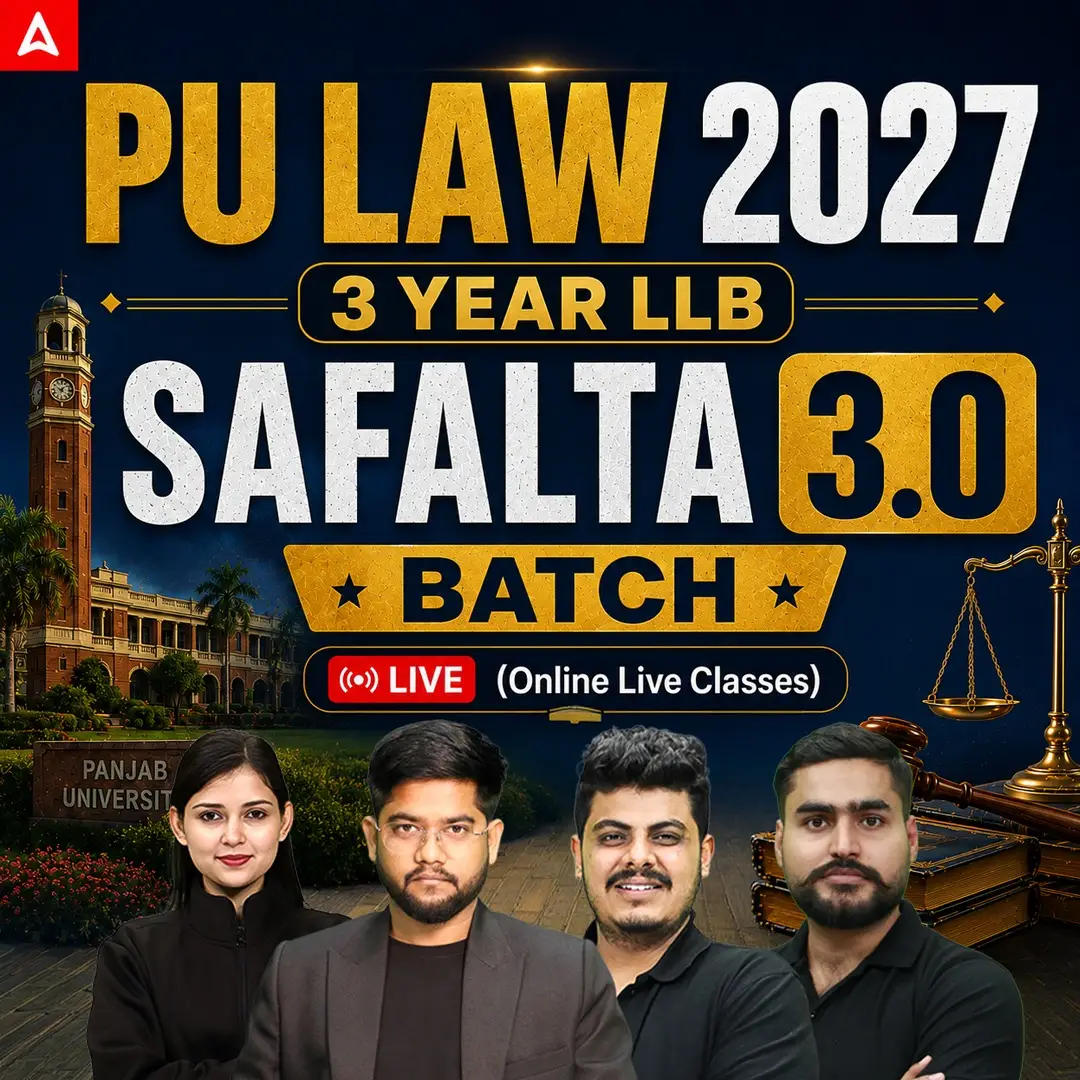 PU LAW 2027 (3 Year LLB) | SAFALTA 3.0 BATCH | Online Coaching By Adda247