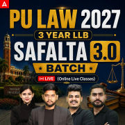 PU LAW 2027 (3 Year LLB) | SAFALTA 3.0 BATCH | Online Coaching By Adda247