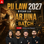 PU LAW 2027 (3 Year LLB) | ARJUNA BATCH | Online Coaching By Adda247