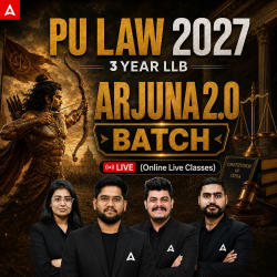 PU LAW 2027 (3 Year LLB) | ARJUNA 2.0 BATCH | Online Coaching By Adda247