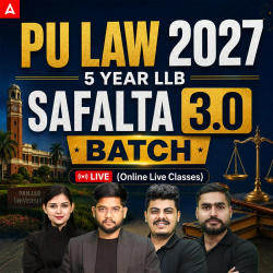 PU LAW 2027 (5 Year LLB) SAFALTA 3.0 BATCH | Online Live Classes By Adda247