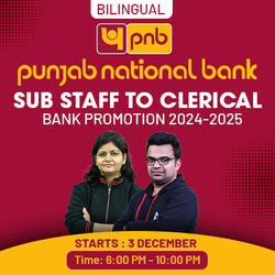 Bank Promotion Batch 2024-25 | Punjab National Bank | Sub staff To Clerical | Bilingual | Live + Recorded Classes by Adda 247