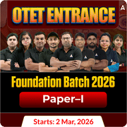 OTET Entrance Exam 2026 Complete Foundation Batch | Paper I | Online Batch By Adda247