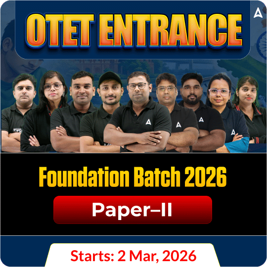 OTET Entrance Exam 2026 Complete Foundation Batch | Paper II | Online Batch By Adda247