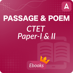 Passage & Poem CTET Paper-I & II eBook By Adda247