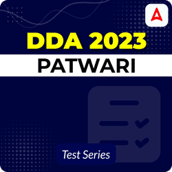 DDA Patwari Mock Test 2023