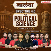नालंदा | BPSC TRE 4.0 Political Science PGT (Class: 11th & 12th) Complete Batch 2026 | Online Live + Recorded Classes by Adda 247