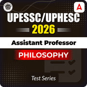 UPESSC/UPHESC Assistant Professor Philosophy 2026 Mock Test