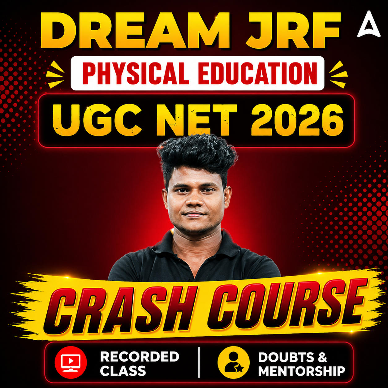 DREAM JRF | UGC NET 2026 PHYSICAL EDUCATION CRASH COURSE | LIVE CLASS + RECORDED  CLASSES BY ADDA 247