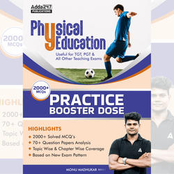 Physical Education Book Practice Booster Dose useful for TGT, PGT & other Teaching Exams | 2000+ MCQs (English Printed Edition) by Adda247