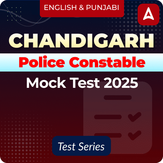 Chandigarh Police Constable Mock Test 2025