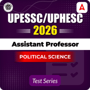 UPESSC/UPHESC Assistant Professor Political Science 2026 Mock Test