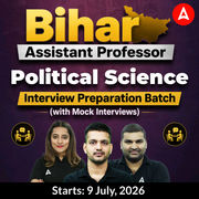 Bihar Assistant Professor Political Science Interview Preparation Batch (with Mock Interviews) | Live Classes by Adda247