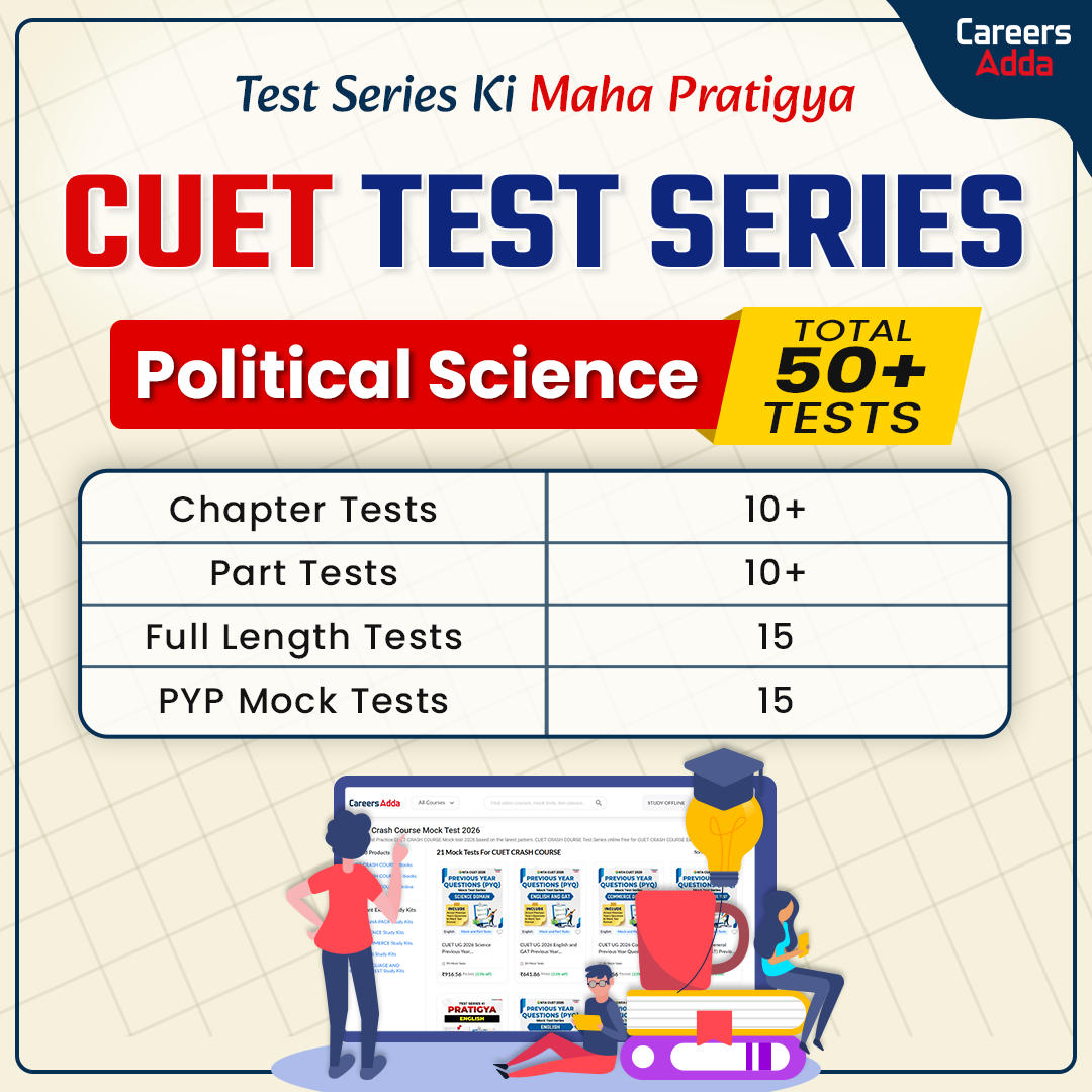 Pratigya CUET Political Science Mock Test 2026 / Practice Test & MCQs