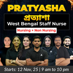 Pratyasha প্রত্যাশা West Bengal Staff Nurse | Live + Recorded Batch by Adda247